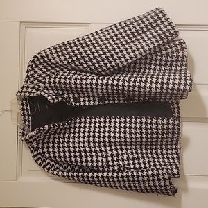 Banana republic jacket houndstooth, pockets